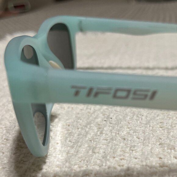 Tifosi Swank polarized Sunglasses satin crystal teal - Picture 8 of 14